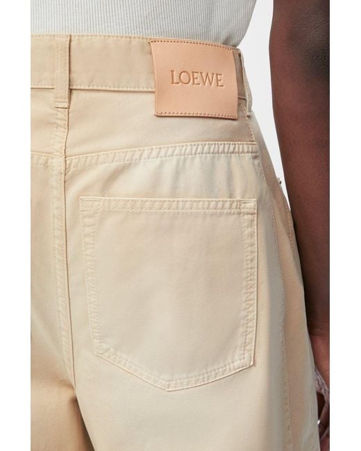 Loewe Natural Barrel Trousers for men