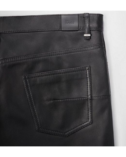 Dior Black Bootcut Pants for men