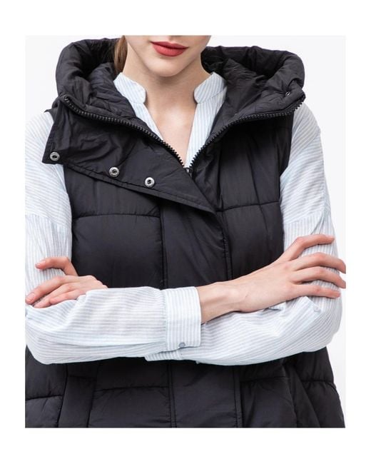 Christopher Esber Black Long Down Vest