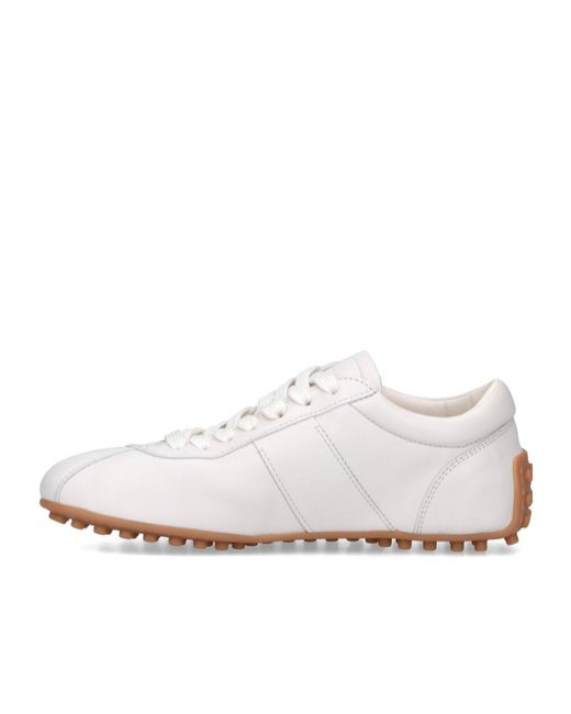Tod's White Sneakers "t-marathon" In Nappa