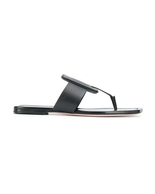 Roger Vivier Multicolor Viv' Sellier Herringbone Muller Shoes