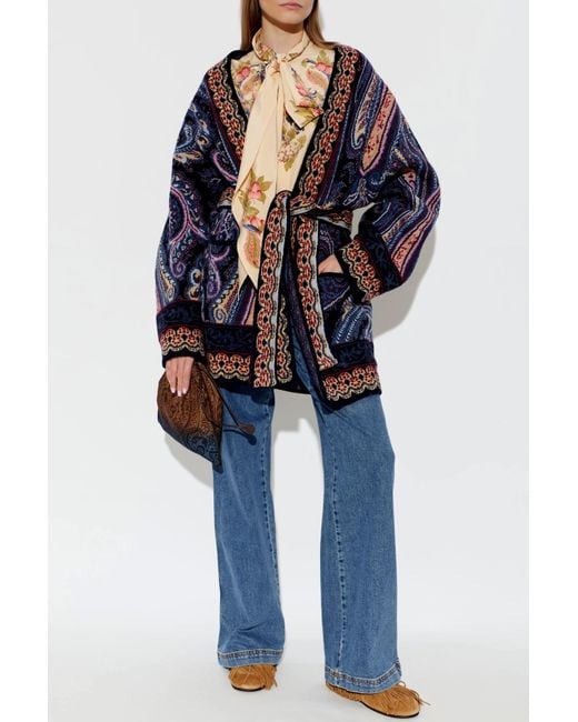 Etro Brown Round-Toe Loafers