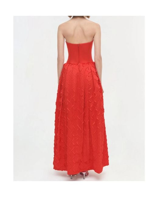 Jonathan Simkhai Red Azriel Gown