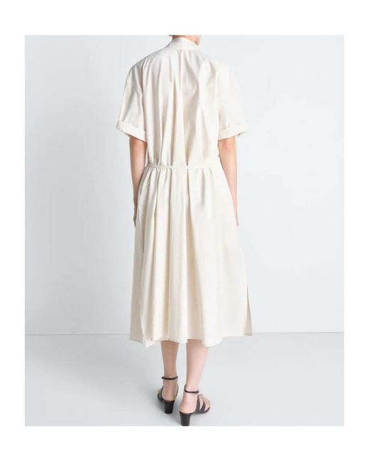 Lemaire White Reversible Tube Dress