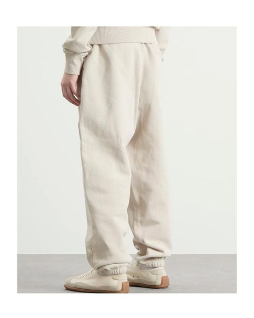 Entire studios White Elasticated Track Pants for men