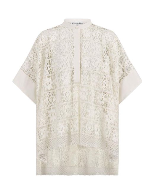 Dior White Blouse