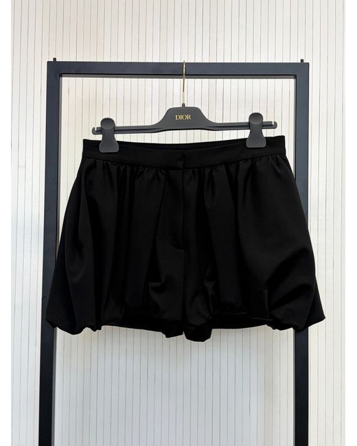 Dior Black Wool Shorts