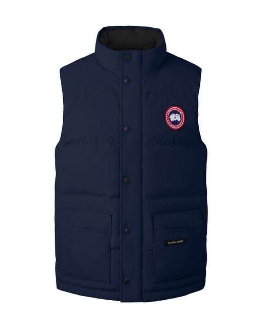 Canada Goose Blue Freestyle Down Gilet for men