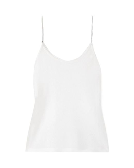 Alaïa White Sleeveless Top