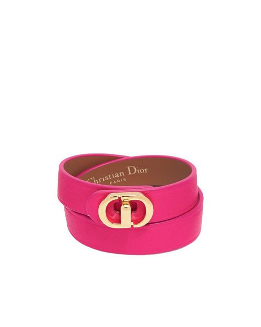 Dior Pink 30Montaigne Double Bracelet