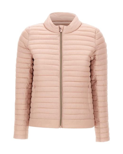 Save The Duck Pink Iris Alyssa Quilted Down Jacket