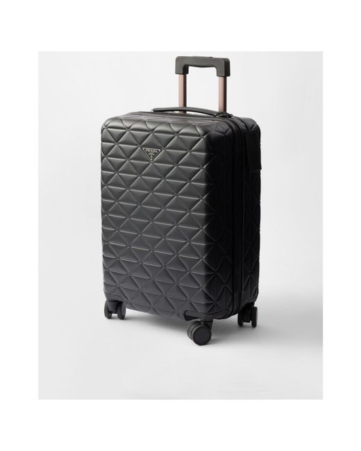 Prada Black Polycarbonate Trolley for men