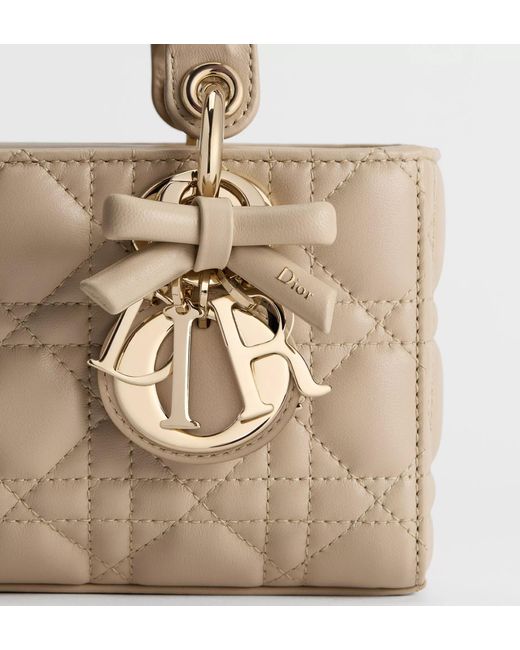 Dior Natural Mini Lady D-Joy Bag