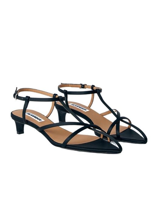 Jil Sander Multicolor Cage Strappy Heeled Sandals
