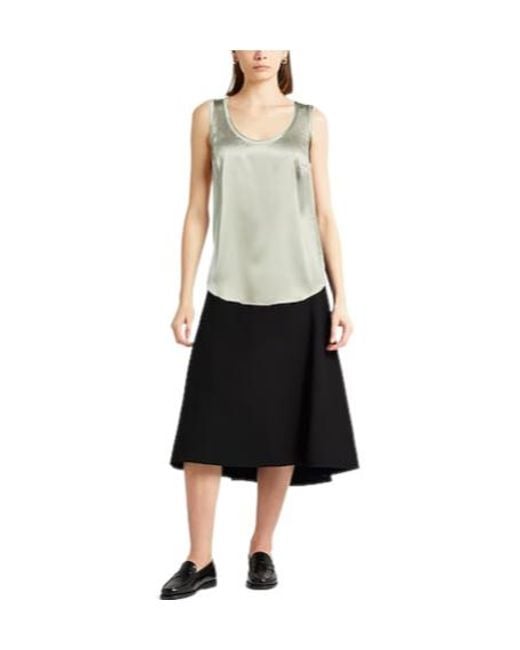 Brunello Cucinelli Gray Stylish And Versatile Sleeveless Vest