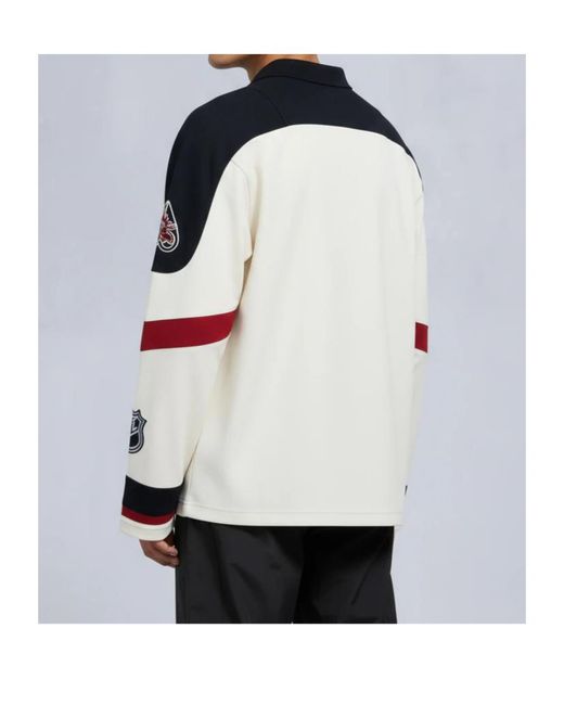 Moose Knuckles Blue Long-Sleeved Jersey for men