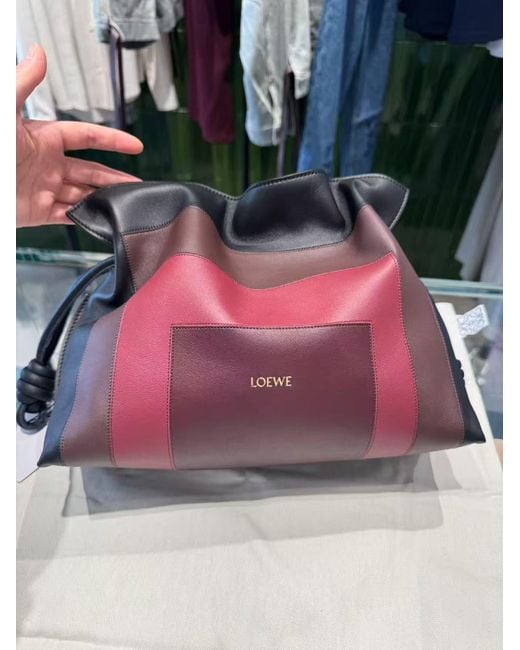 Loewe Multicolor Medium Flamenco Clutch Bag
