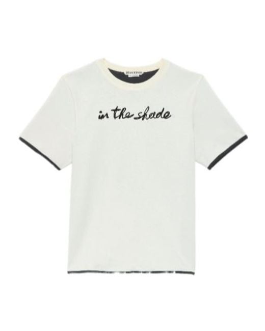 J.W. Anderson White 'In The Shade' T-Shirt