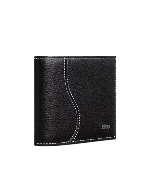 Dior Black Saddle Wallet for men