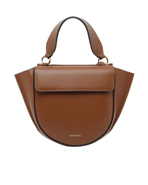 Wandler Brown Top-Handle Shoulder Bag