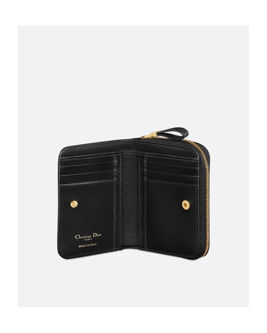 Dior Jolie Scarlet Wallet in Black | Lyst
