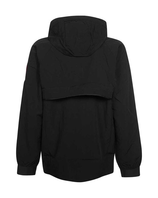Canada Goose Black Faber Windproof Hooded Jacket for men