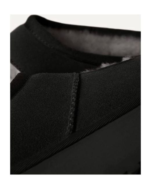Ugg Black Bea Cut-Out Detailed Slip-On Slippers