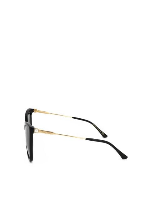 Jimmy Choo Black Full Frame Sunglasses
