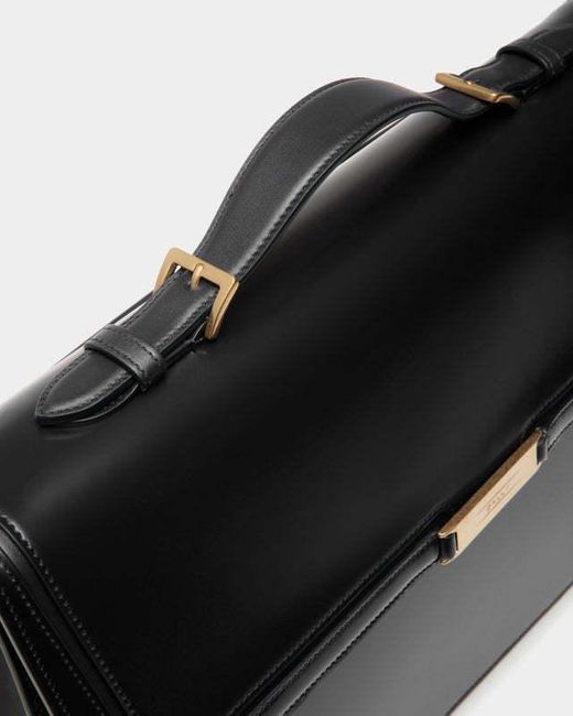 Bally Black Flip Shoulder Bag for men