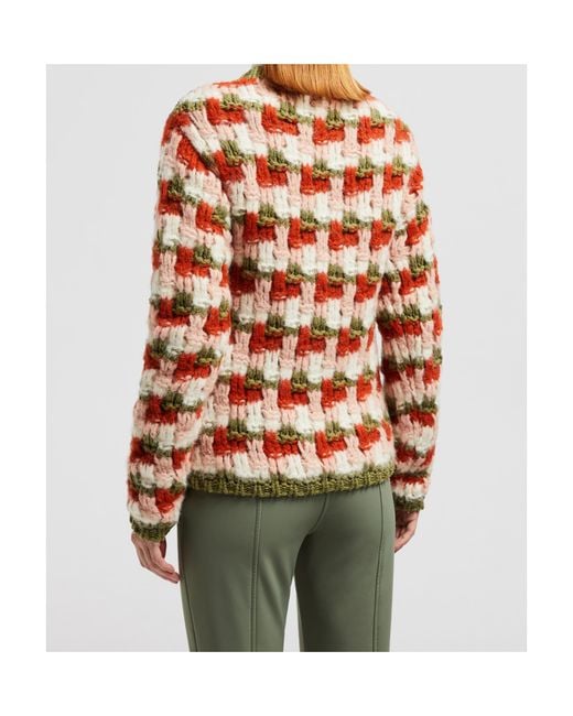 Moncler Multicolor Grenoble Crewneck Knitted Jumper
