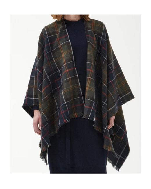 Barbour Black Montieth Scarf