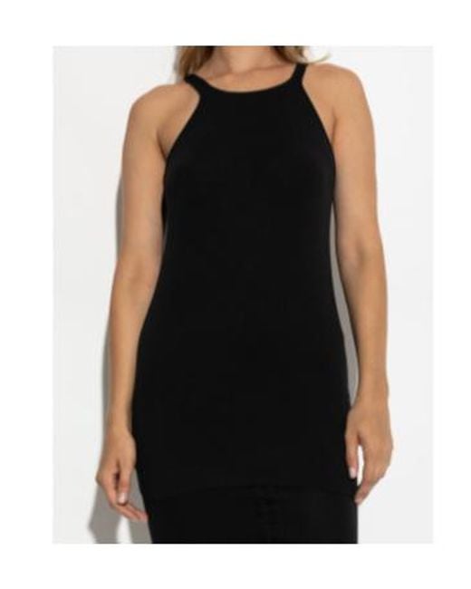 Rick Owens Black Sleeveless Tops