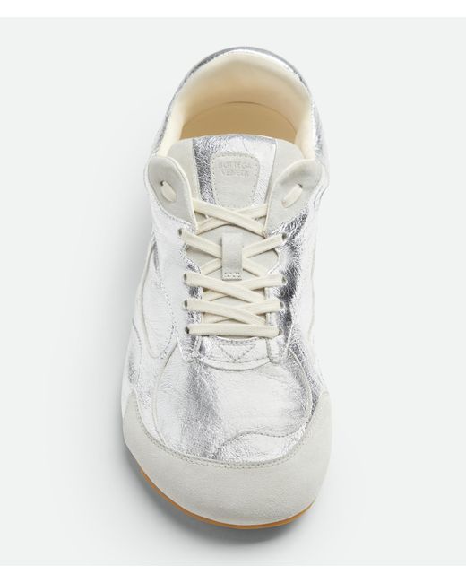 Bottega Veneta White Orbit Flash Sneakers for men