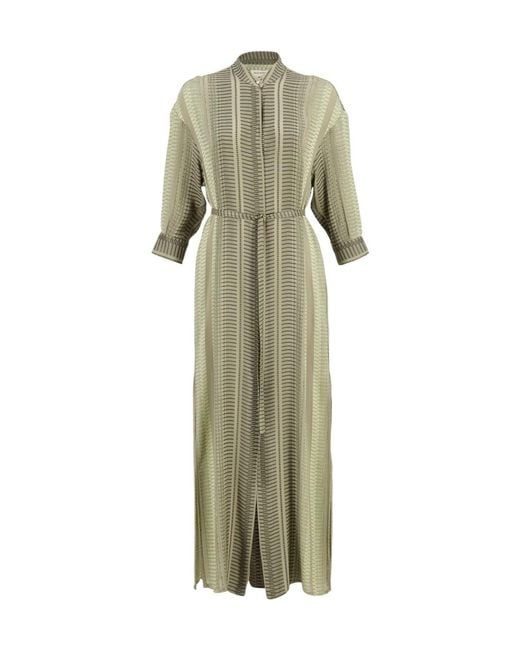 Zeus + Dione Green Maira Dress