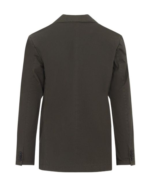 Dries Van Noten Gray Balto Double-Breasted Blazer for men