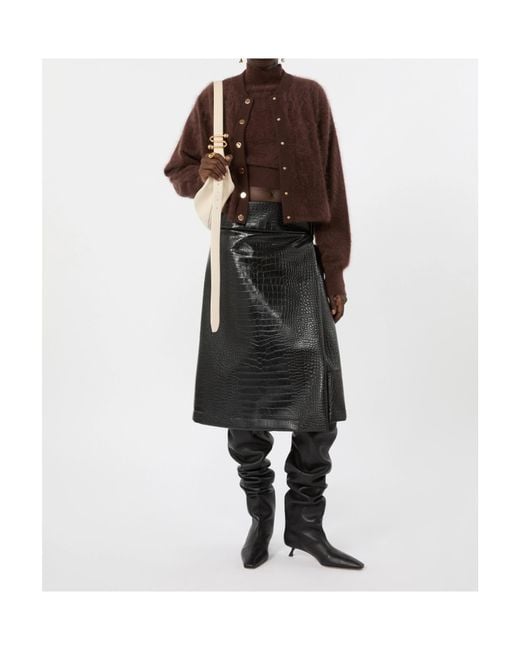 Sportmax Brown Spxagio Turtleneck Knitted Jumper