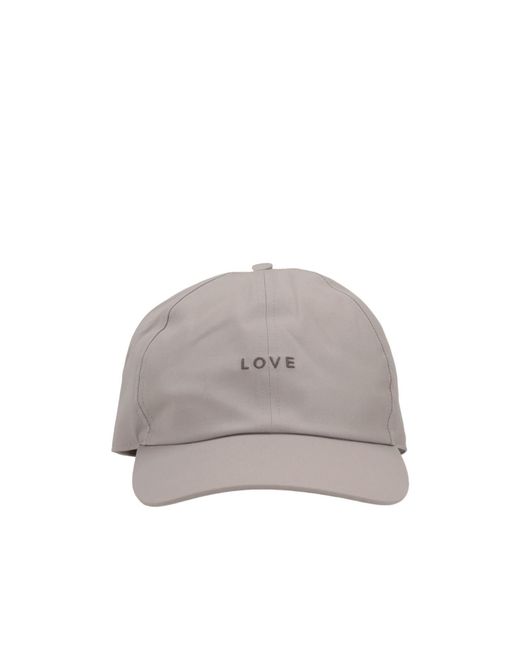 Rick Owens Gray Baseball Cap