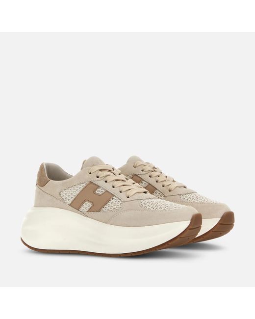 Hogan Natural H 696 Maxi I Active Platform Sneakers