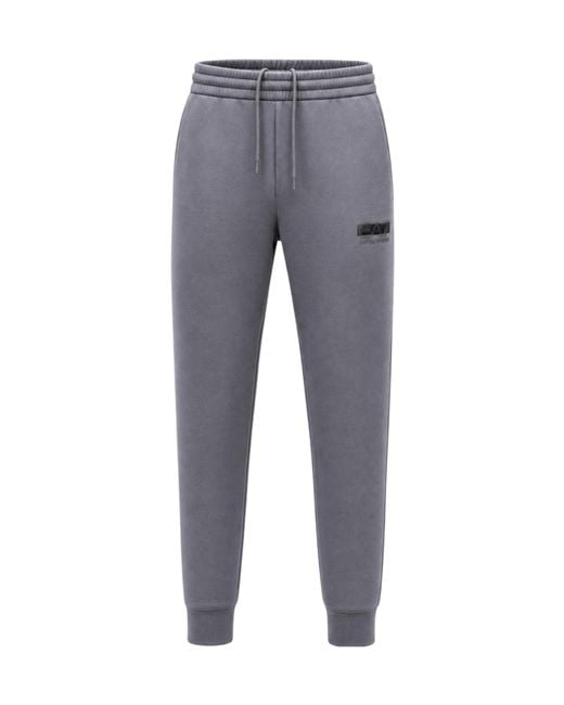 EA7 Gray Logo Tracksuit for men