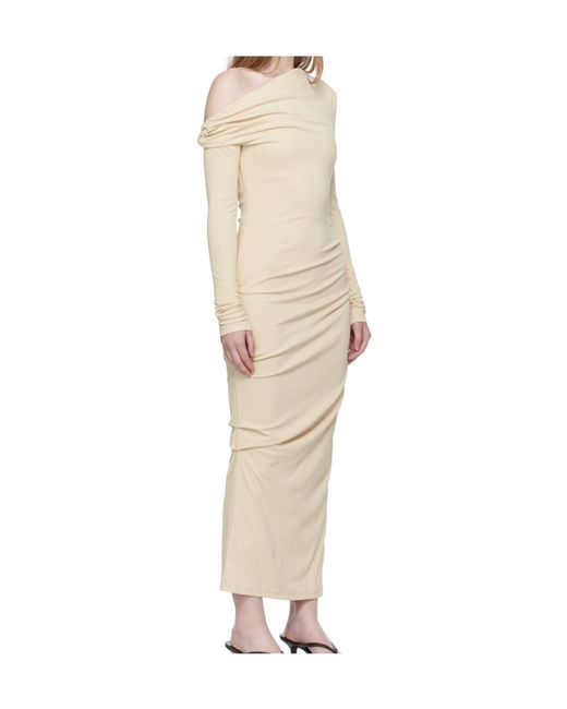 Paris Georgia Natural Midi Dress