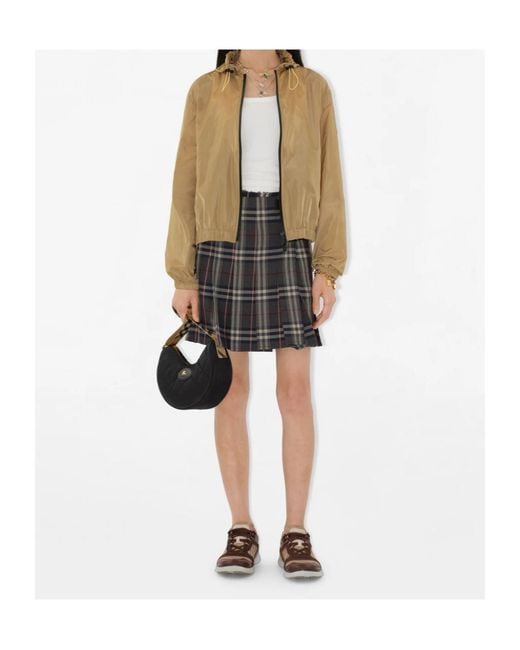 Burberry Black Horseshoe Quilted Crossbody Bag