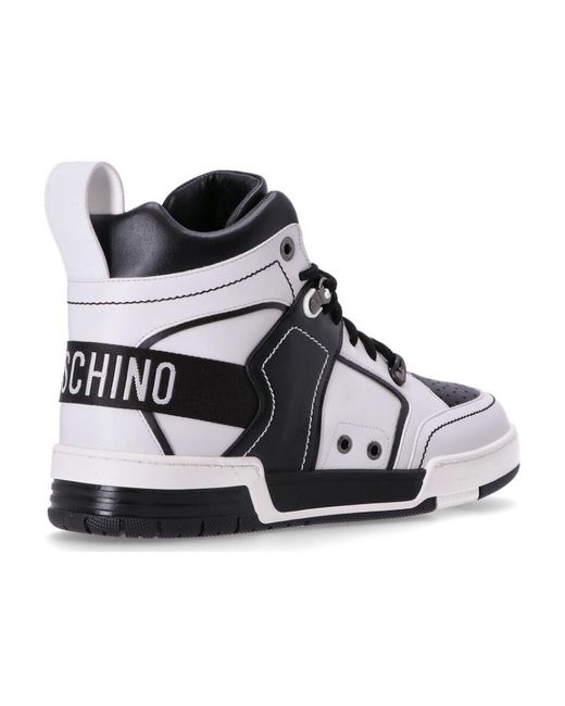 Moschino White Logo Sneakers