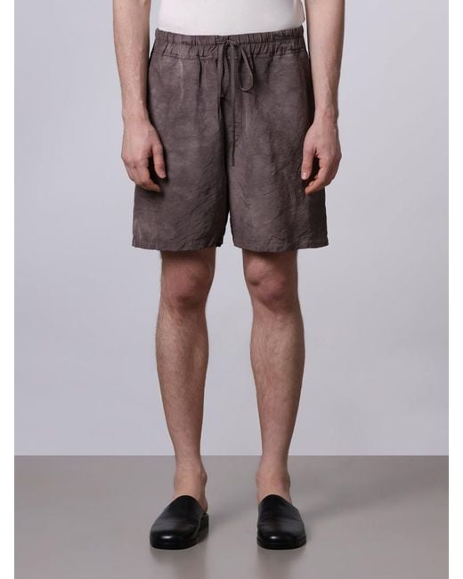Roberto Collina Brown Drawstring Shorts for men