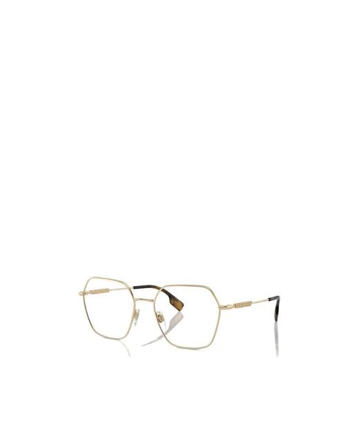 Burberry White Eyewear Cat-Eye Glasses