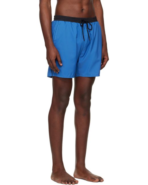 Boss Blue Quick-Dry Swim Shorts for men