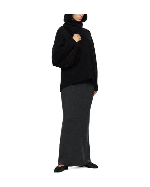 arch4 Black Roll-Neck Cashmere Jumper