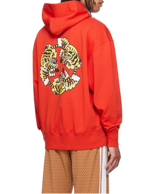 KENZO Red Verdy Market' Genderless Oversized Hoodie for men