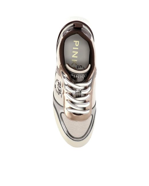 Pinko White Chunky Sneakers