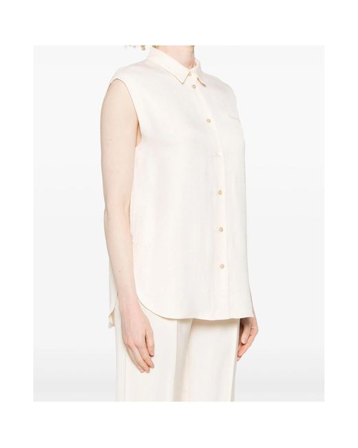 Forte_forte White Slubbed Shirt