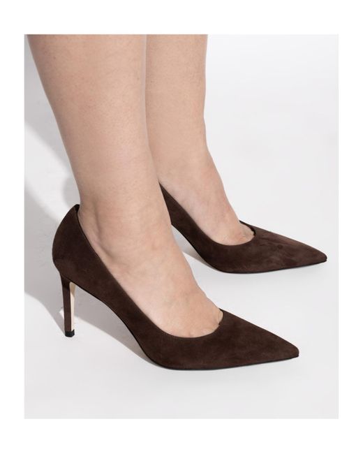 Stuart Weitzman Brown Pointed High Heels